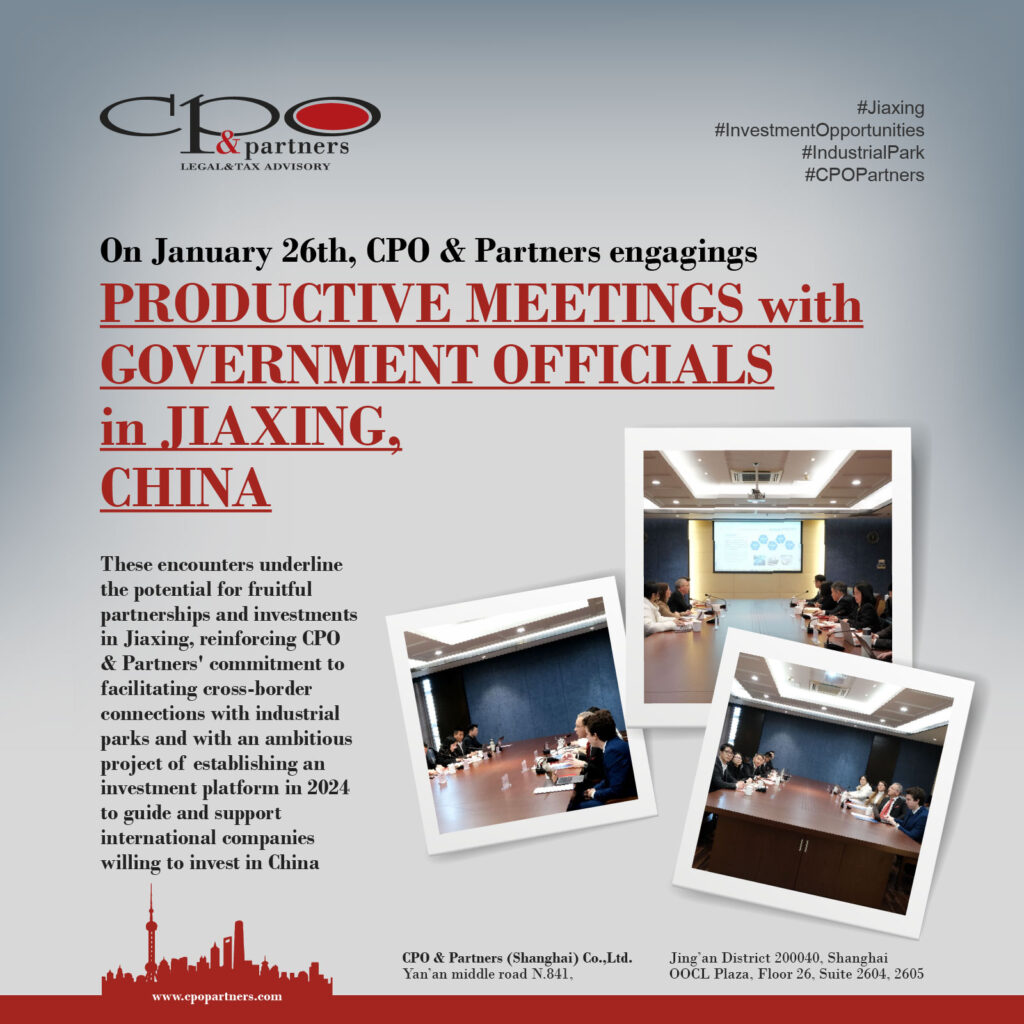 productive meetings with government officials in Jiaxing