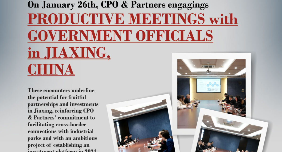 productive meetings with government officials in Jiaxing