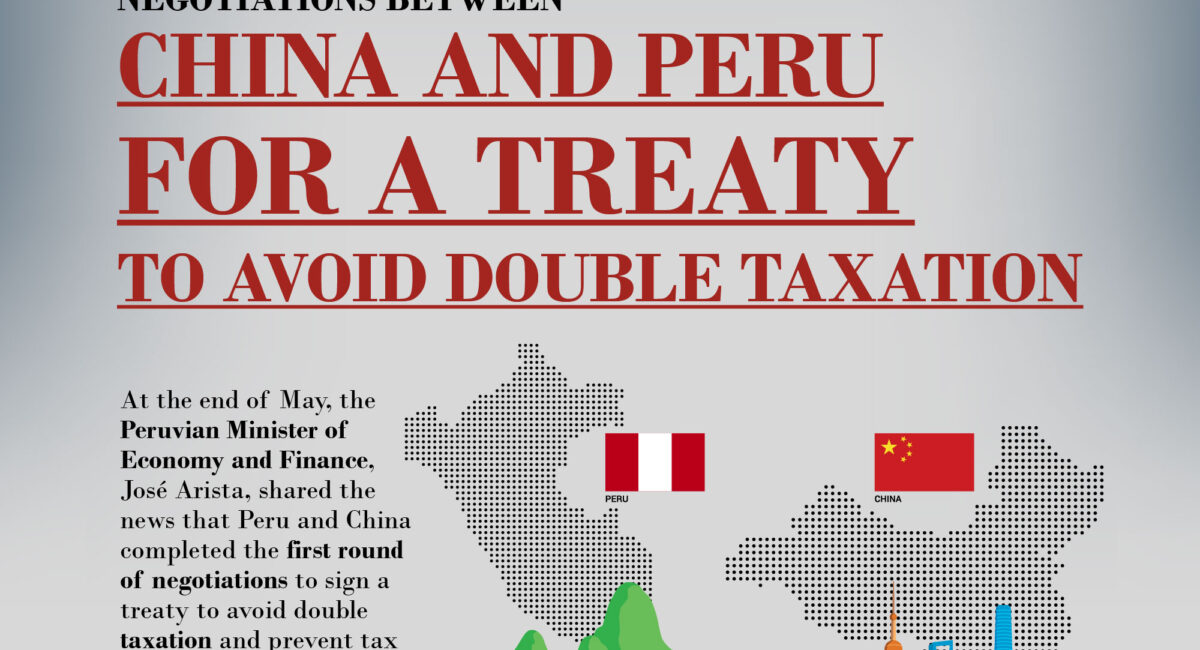 Negotiations China and Peru to avoid double taxation