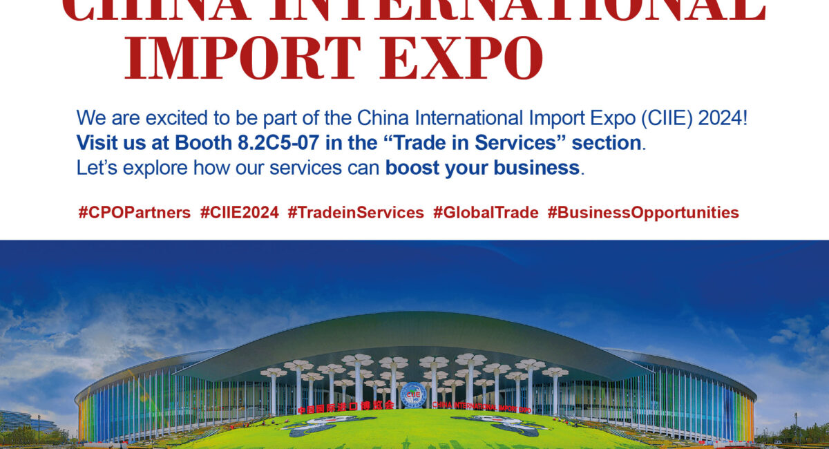 CPO & Partners China International Import Expo (CIIE)