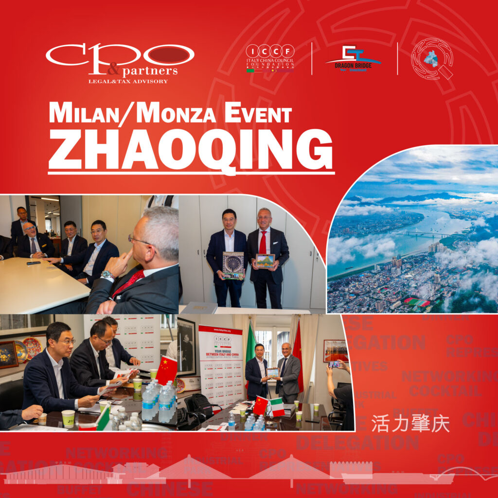 Delegazione di Zhaoqing in visita a CPO & Partners